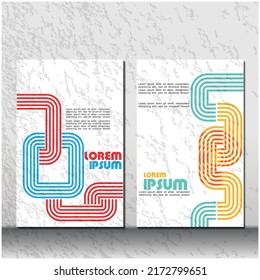 Cover, Broschüre, flyer Hintergrund für Geschäftsdesign