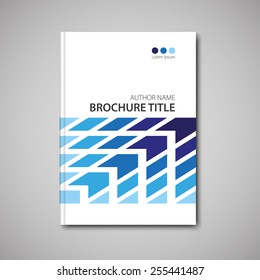 Cover brochure template. Vector format.