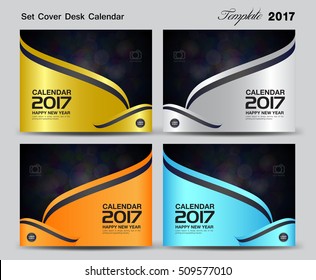 Cover calendar 2021 template set, Desk Calendar 2017 Design Template,  cover design, corporate business flyer, wall calendar, annual report, book, Polygon background