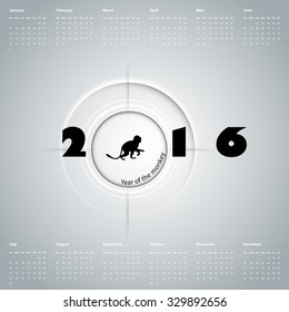 Cover Calendar Design - Typography