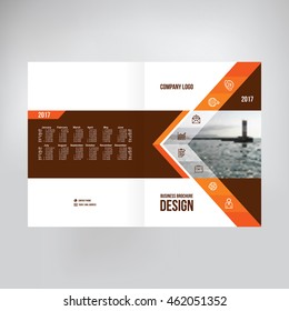 Cover for catalogue, brochure, booklet, leaflet. Graphic template for posting photos and text, cover design of annual report. Template for business presentation, cover folder vector background
