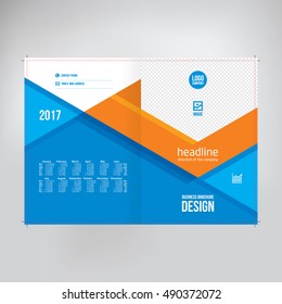 Cover for catalogue, brochure, booklet, leaflet. Graphic template for posting photos and text, cover design of annual report. Template for business presentation, cover folder vector background
