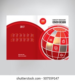 Cover for catalogue, brochure, booklet, leaflet. Graphic template for posting photos and text, cover design of annual report. Template for business presentation, cover folder vector background

