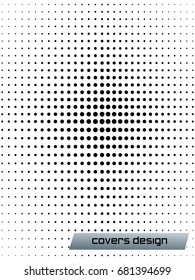 Cover Design with Abstract Background