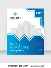 Cover design abstract background, Busines, blue color broshure, Template in A4 size. Book, Magazine, Corporate Presentation, Annual Report, Poster, Website, Flyer, Portfolio, Banner