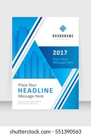 Cover design abstract background, Busines, blue color brochure, Template in A4 size. Book, Magazine, Corporate Presentation, Annual Report, Poster, Website, Flyer, Portfolio, Banner