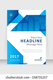 Cover design abstract background, Busines, blue color broshure, Template in A4 size. Book, Magazine, Corporate Presentation, Annual Report, Poster, Website, Flyer, Portfolio, Banner