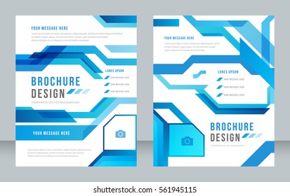 Cover design abstract background, Busines, blue color broshure, Template in A4 size. Book, Magazine, Corporate Presentation, Annual Report, Poster, Website, Flyer, Portfolio, Banner