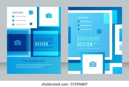 Cover design abstract background, Busines, blue color broshure, Template in A4 size. Book, Magazine, Corporate Presentation, Annual Report, Poster, Website, Flyer, Portfolio, Banner