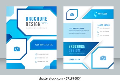 Cover design abstract background, Busines, blue color broshure, Template in A4 size. Book, Magazine, Corporate Presentation, Annual Report, Poster, Website, Flyer, Portfolio, Banner