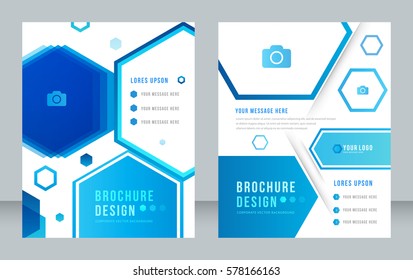 Cover design abstract background, Busines, blue color broshure, Template in A4 size. Book, Magazine, Corporate Presentation, Annual Report, Poster, Website, Flyer, Portfolio, Banner