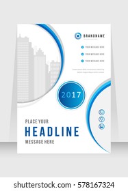 Cover design abstract background, Busines, blue color broshure, Template in A4 size. Book, Magazine, Corporate Presentation, Annual Report, Poster, Website, Flyer, Portfolio, Banner