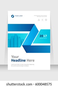 Cover design abstract background, Busines, blue color broshure, Template in A4 size. Book, Magazine, Corporate Presentation, Annual Report, Poster, Website, Flyer, Portfolio, Banner