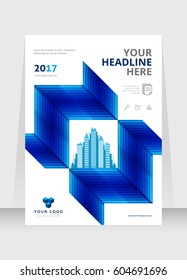 Cover design abstract background, Magazine, blue color broshure. Book, Corporate Presentation, Annual Report, Poster, Website, Flyer, Portfolio, Banner