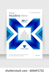Cover design abstract background, Magazine, blue color broshure. Book, Corporate Presentation, Annual Report, Poster, Website, Flyer, Portfolio, Banner