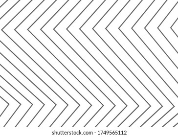 cover design, abstract geometric pattern by strip zigzag.Black and white texture.