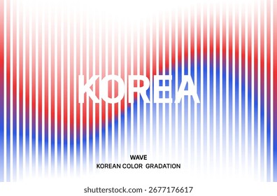 Design de Capa de Arte de Linha de Gradiente de Onda Abstrata