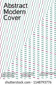 Cover design with abstract lines. Modern background. Rich design of VIP. Future futuristic template for banner design, poster, booklet, report, journal. Vector.