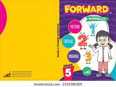 Cover design adapted for educational books.