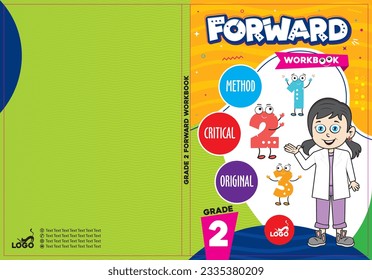 Cover design adapted for educational books.