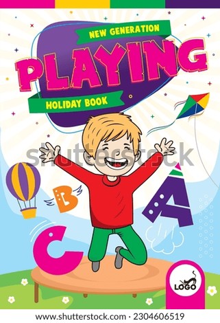 Cover design adapted for educational books.