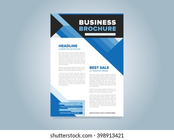 Cover design annual report brochure flyer design template vector, leaflet cover presentation, layout in A4 size