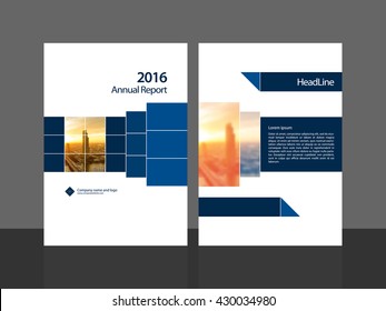 Cover design for annual report brochure flyer template. A4 cover vector EPS-10 background image with Gradient Mesh.