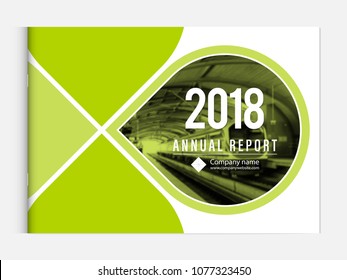 Cover design for annual report business catalog company profile brochure magazine flyer booklet poster banner. A4 landscape template element cover vector EPS-10 sample image with Gradient Mesh.