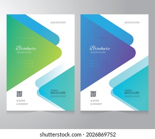 Cover design for annual report and business catalog, magazine, flyer or booklet. Brochure template layout. A4 cover vector EPS-10