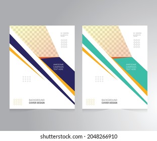 
Cover design for annual report and business catalog, magazine, flyer or booklet. Brochure template layout. A4 cover vector EPS-10