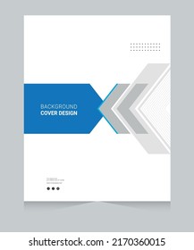 Cover design for annual report and business catalog, magazine, flyer or booklet. Brochure template layout. A4 cover vector EPS-10