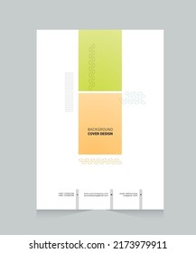 Cover design for annual report and business catalog, magazine, flyer or booklet. Brochure template layout. A4 cover vector EPS-10