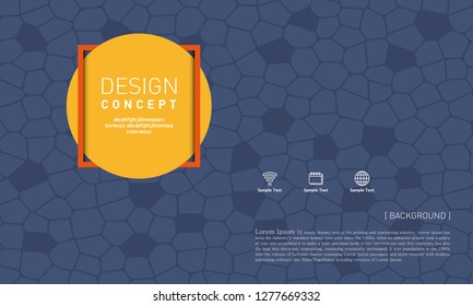 Cover design. Annual report layout. Brochure, catalog. Business vector template. Simple Flyer promotion. magazine, Presentation cover. Abstract Vector illustration.