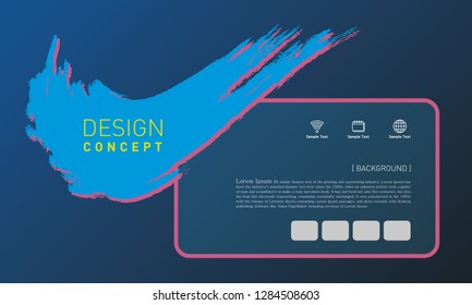 Cover design. Annual report layout. Brochure, catalog. Business vector template. Simple Flyer promotion. magazine, Presentation cover. Abstract Vector illustration.