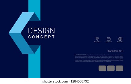 Cover design. Annual report layout. Brochure, catalog. Business vector template. Simple Flyer promotion. magazine, Presentation cover. Abstract Vector illustration.