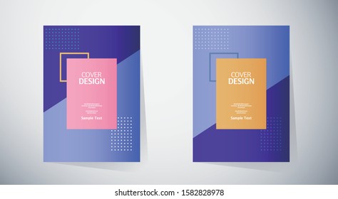 cover design. Annual report layout. Brochure, catalog. Business vector template. Simple Flyer promotion. magazine, Banner. Design Elements. Abstract Vector illustration.