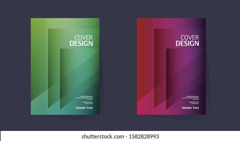 cover design. Annual report layout. Brochure, catalog. Business vector template. Simple Flyer promotion. magazine, Banner. Design Elements. Abstract Vector illustration.