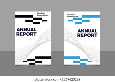Cover design and annual report cover template A4 size for brochure design, magazine, poster, flyer etc.