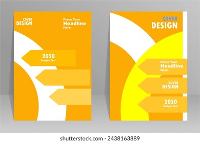 Cover design annual report,vector template brochures, flyers, presentations, leaflet, magazine