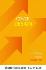Cover design annual report,vector template brochures, presentations, leaflet, magazine a4 size. 
