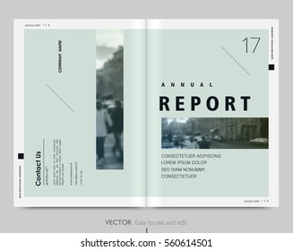 Cover design annual report,vector template brochures, flyers, presentations, leaflet, magazine a4 size. Minimalistic design background