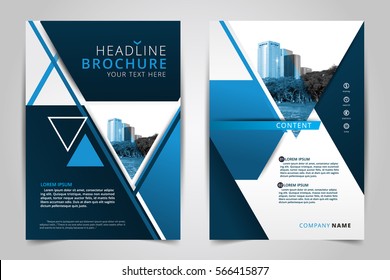 Cover design annual report,vector template brochures, flyers, presentations, Leaflet cover,  Abstract flat background, building, layout in A4 size
