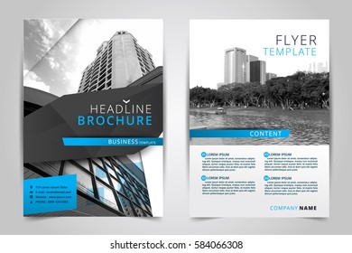 Cover design annual report,vector template brochures, flyers, presentations, Leaflet cover,  Abstract flat background, layout in A4 size