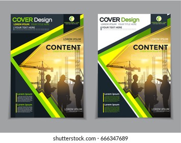 Cover design annual report,vector template brochures, flyers, presentations, leaflet, magazine a4 size. 