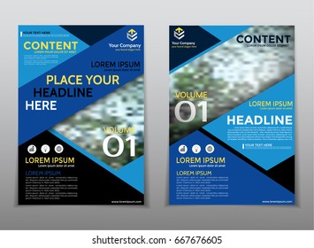 Cover design annual report,vector template brochures, flyers, presentations, leaflet, magazine a4 size.