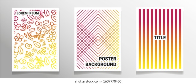 Cover Design. Background for Poster and Other