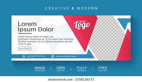 Cover design or banner design