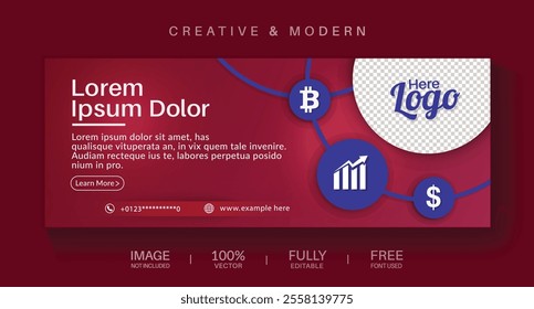 Cover design or banner design
