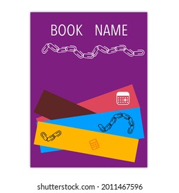Cover design for book, magazine, presentation and journal