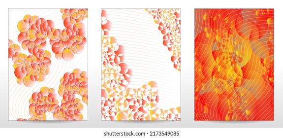 Cover Design Chess Abstract Geometric Pattern Colorful Halftone Gradient